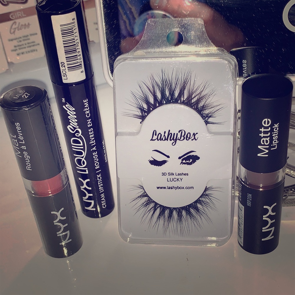 Lipsticks and Eyelashes